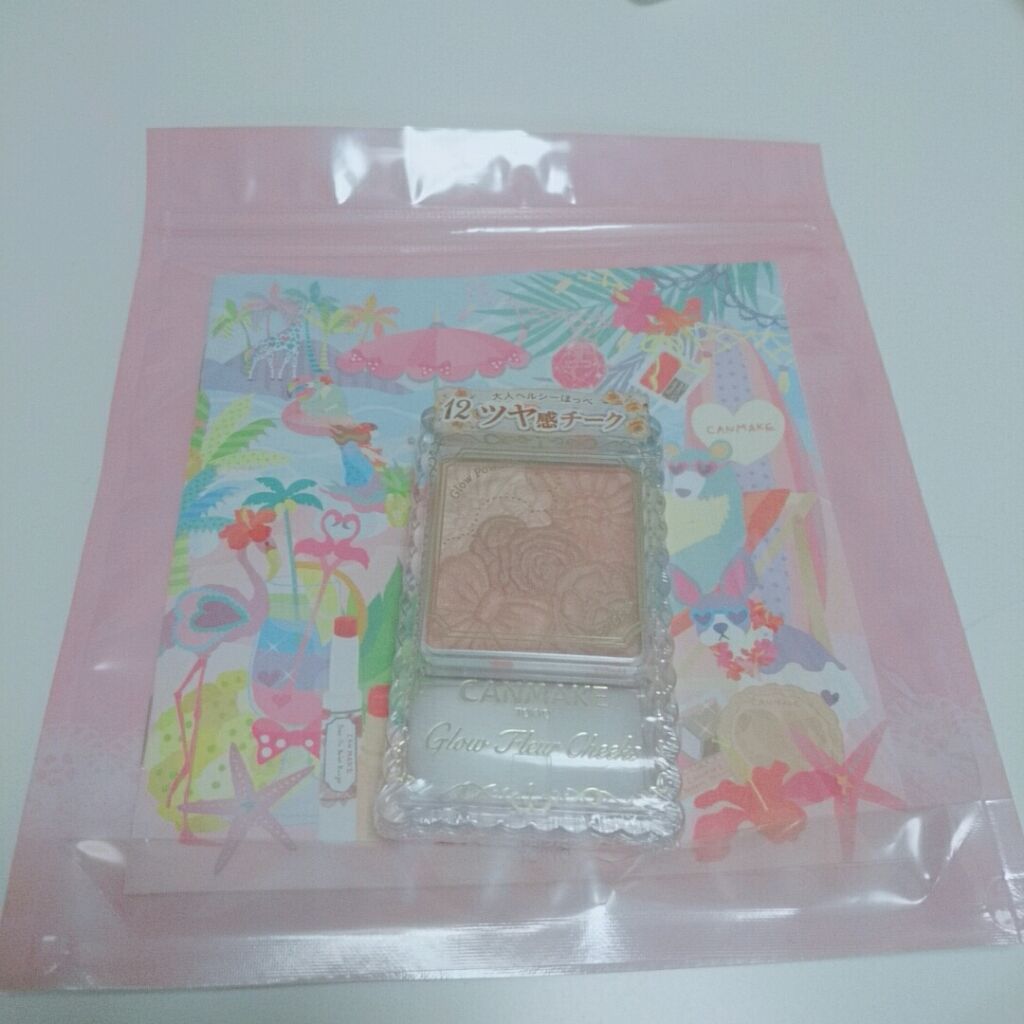 グロウフルールチークス/キャンメイク/パウダーチークを使ったクチコミ(1枚目)