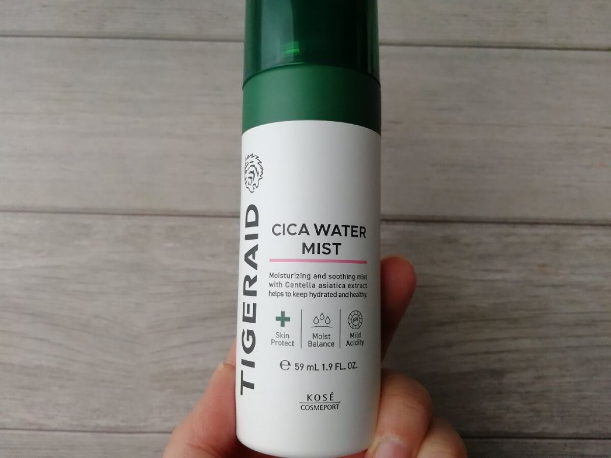 薬用 CICA ウォーターミスト ミニ 60g/タイガレイド/ミスト状化粧水を使ったクチコミ（2枚目）