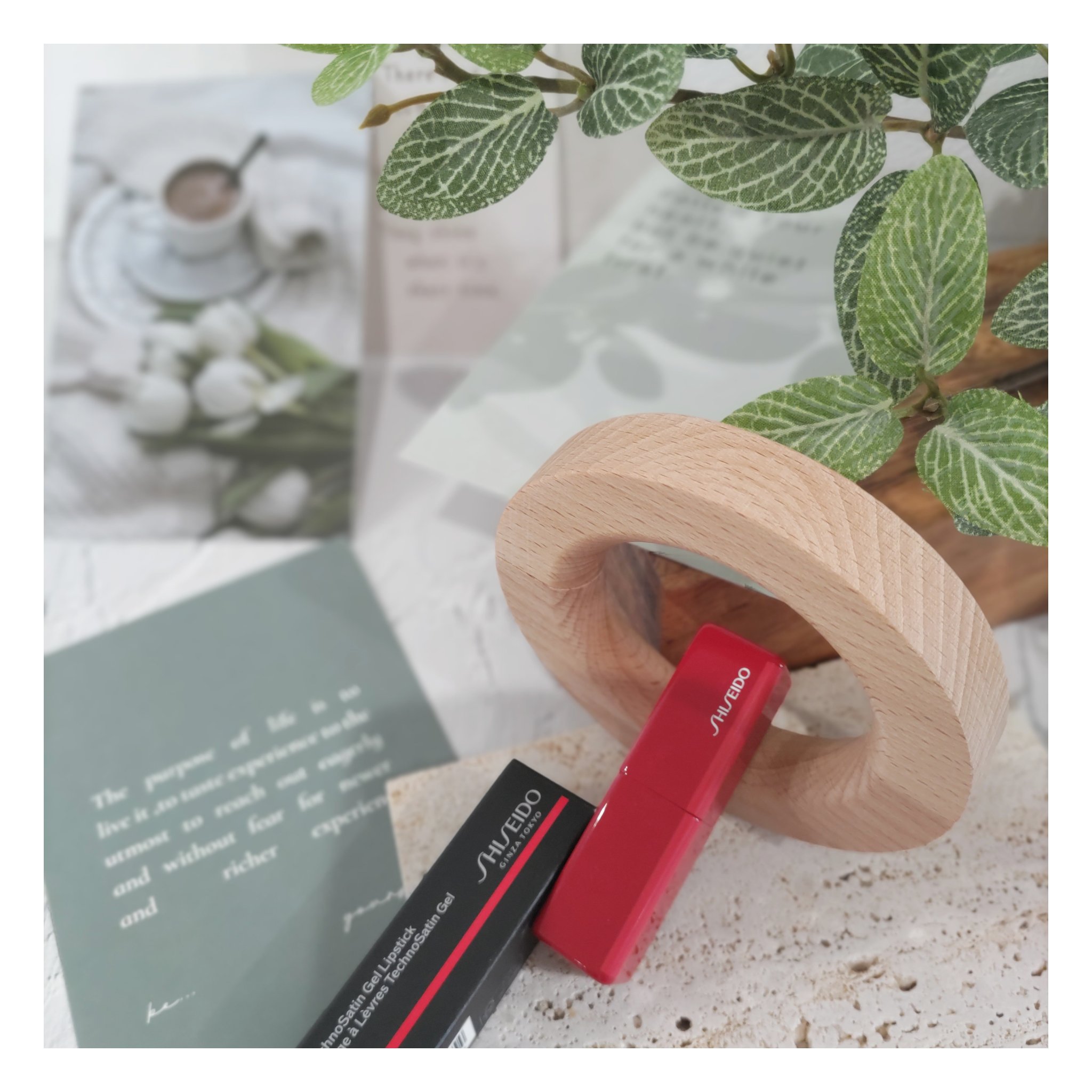 テクノサテン ジェル リップスティック 419	Heat Map/SHISEIDO/口紅を使ったクチコミ（2枚目）