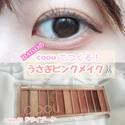 アイシャドウパレット/coou/アイシャドウパレットを使ったクチコミ(1枚目)