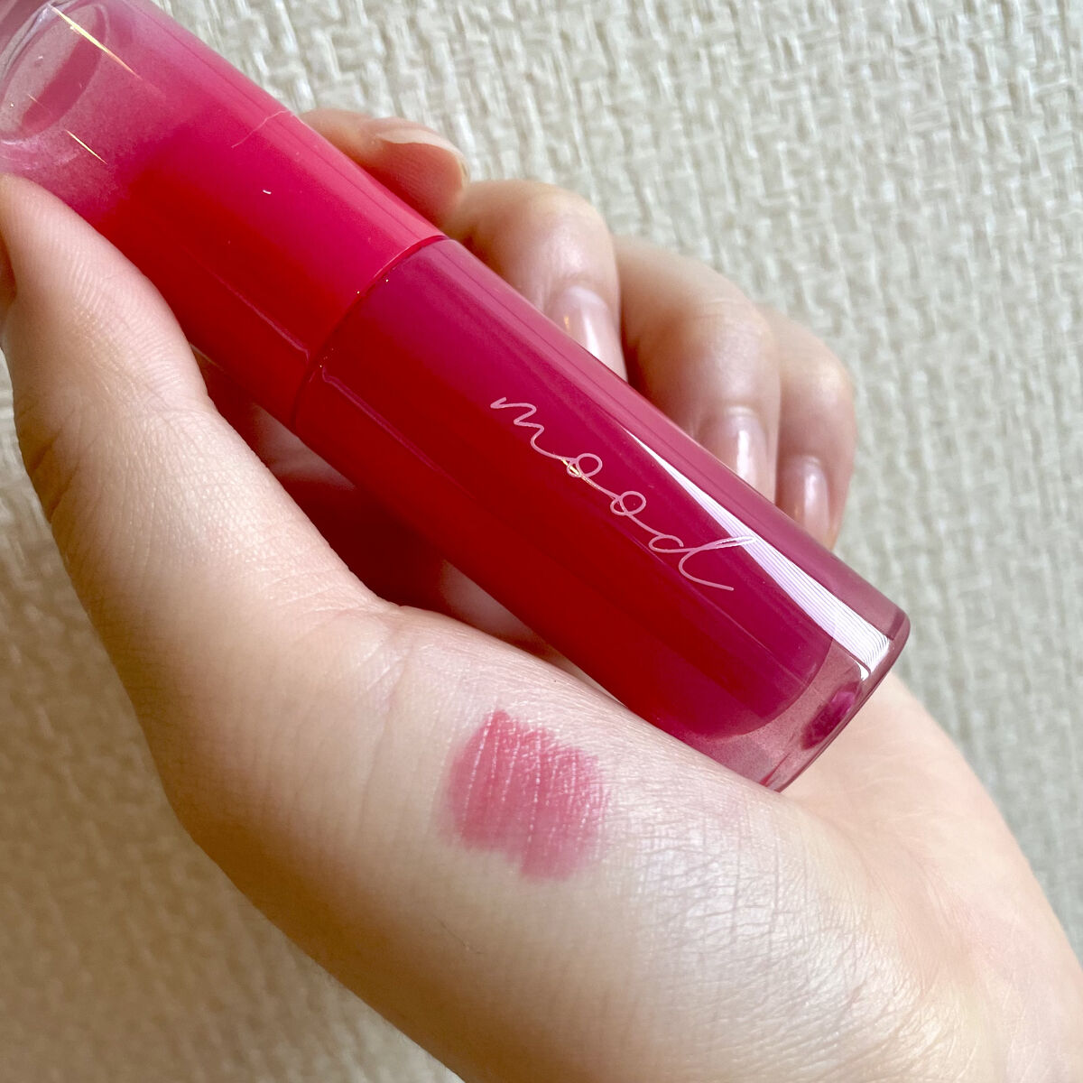 ペリペラ インク ムード グロイ ティント 05 CHERRY SO WHAT(どうしたのチェリー)/PERIPERA/リップティントを使ったクチコミ（2枚目）