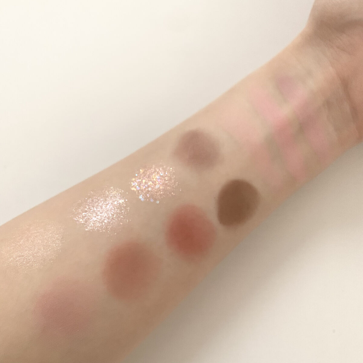 ミックスブラーリングアイパレット 01 オーキッドモーブ/wakemake/マルチパレットを使ったクチコミ（3枚目）