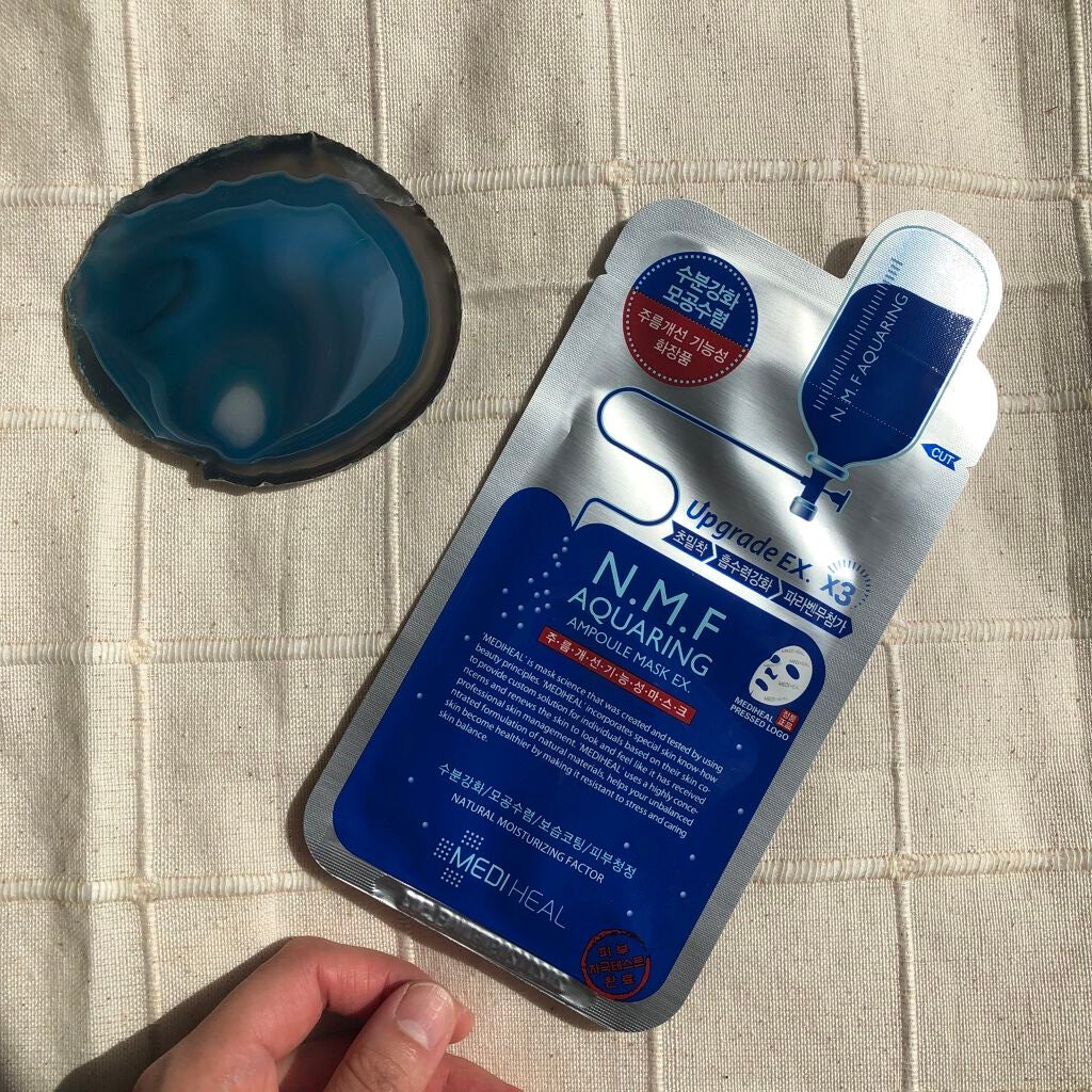 N.M.FアクアアンプルマスクJEX/MEDIHEAL/シートマスク・パックを使ったクチコミ(1枚目)