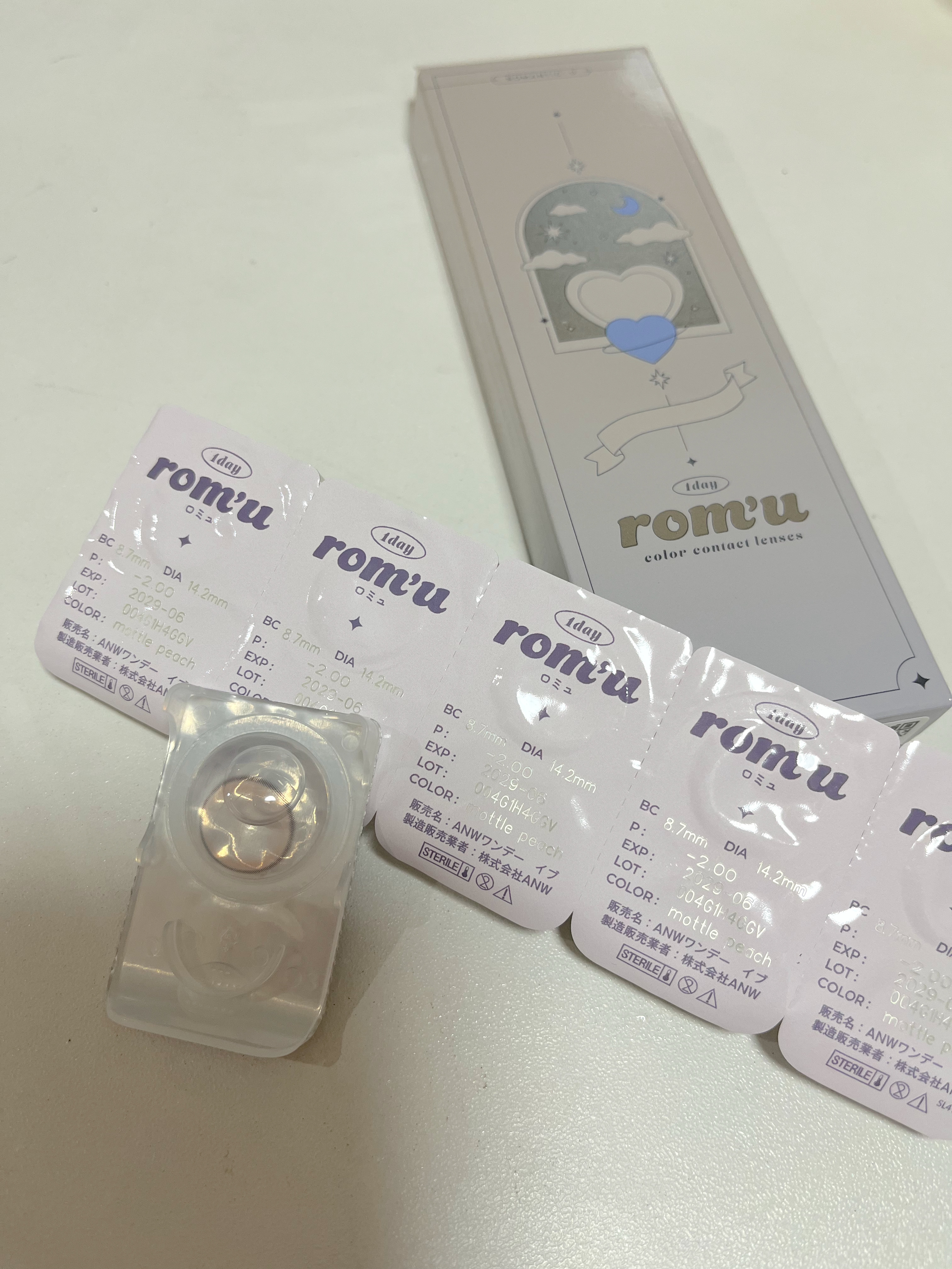 mottle peach（マトゥルピーチ）