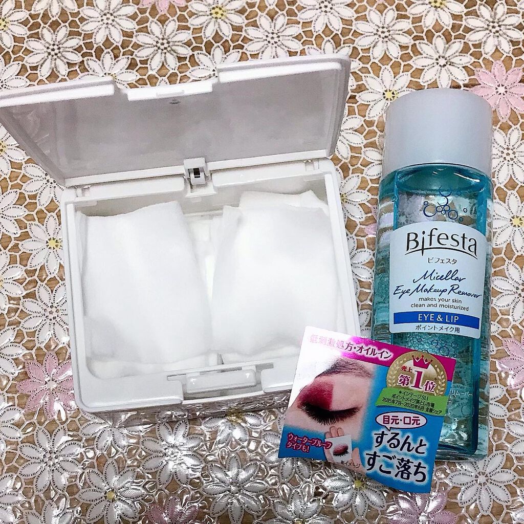 ミセラーアイメイクアップリムーバー/ビフェスタ/ポイントメイクリムーバーを使ったクチコミ（2枚目）
