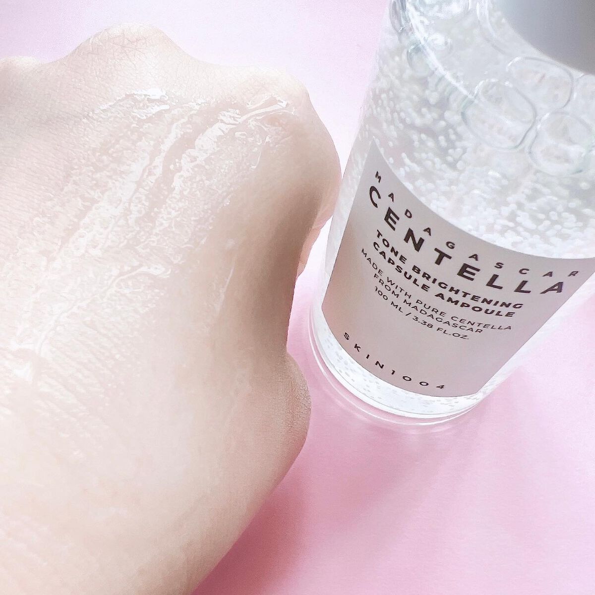 トーンブライトニング カプセルアンプル/SKIN1004/美容液を使ったクチコミ(3枚目)