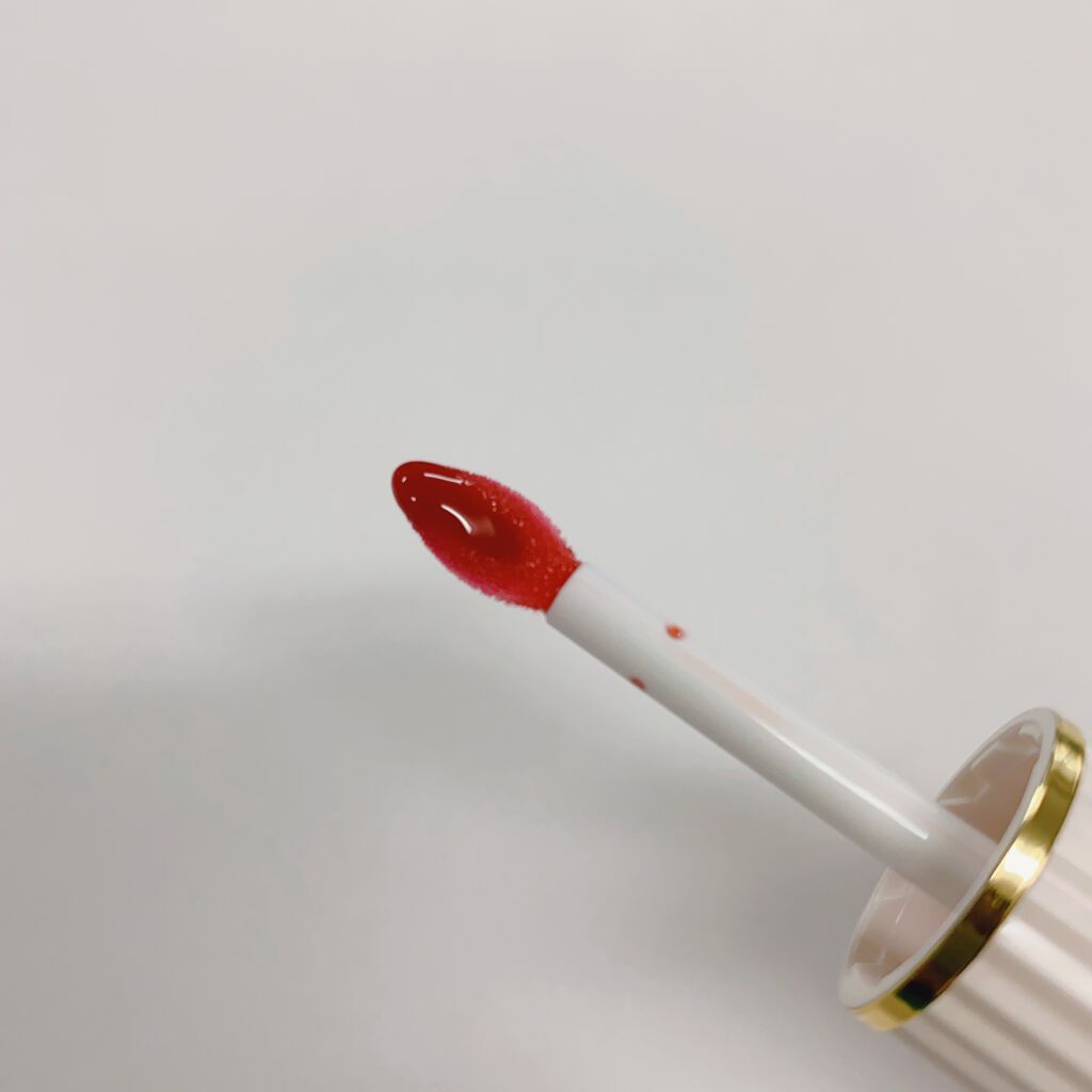 リキッドルージュ ティント(1/5新発売) 03　ルール ドゥ テ（ぬくもりを感じるティーブラウン）/PAUL & JOE BEAUTE/リップティントを使ったクチコミ（2枚目）