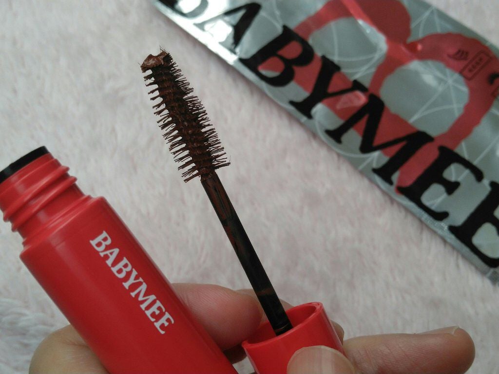 ニュアンスカラーマスカラ/BABYMEE/マスカラを使ったクチコミ(3枚目)