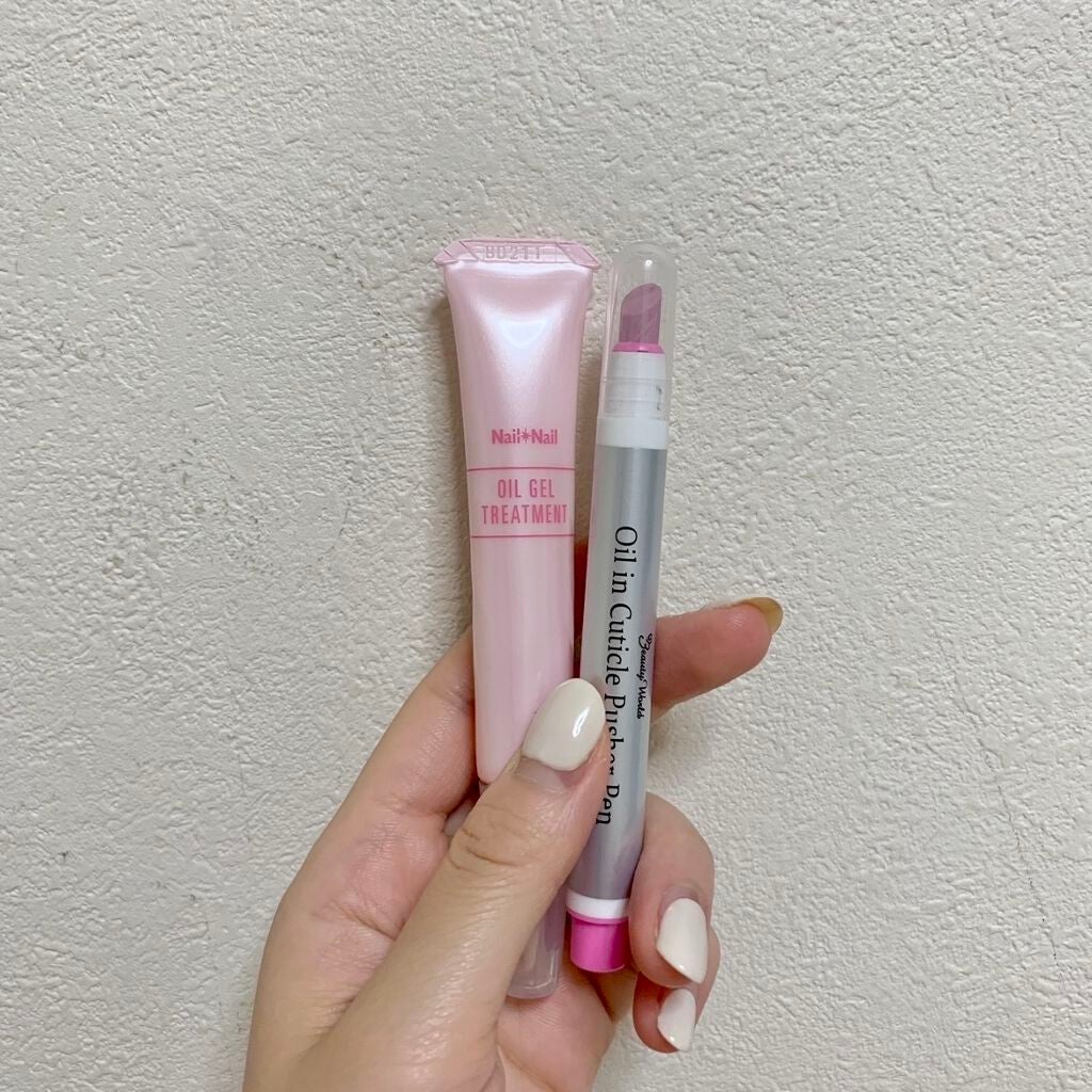 オイルインキューティクルプッシャーペン/ビューティーワールド/ネイル用品を使ったクチコミ(4枚目)