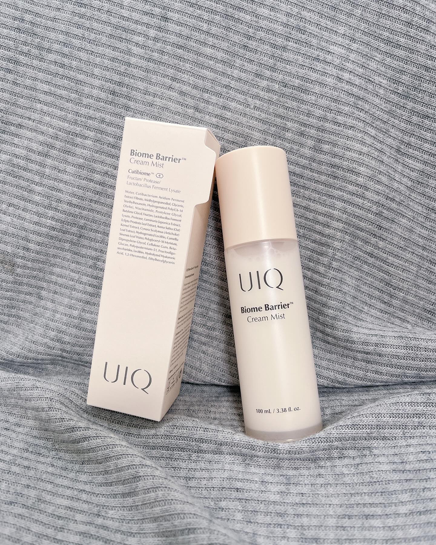 バイオームバリア クリームミスト/UIQ/ミスト状化粧水を使ったクチコミ（3枚目）