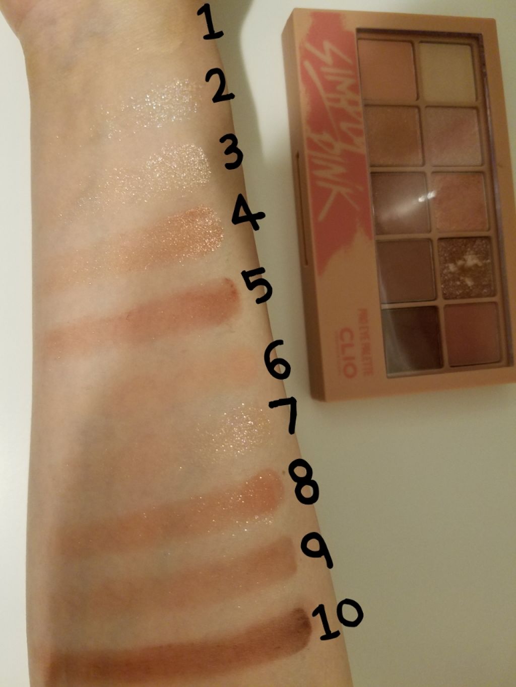 プロ アイ パレット/CLIO/アイシャドウパレットを使ったクチコミ（3枚目）