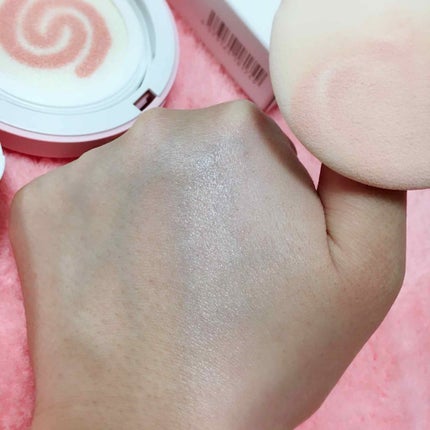 WHITE CREAMY CUSHION(ウユファンデ)/G9SKIN/化粧下地を使ったクチコミ(2枚目)