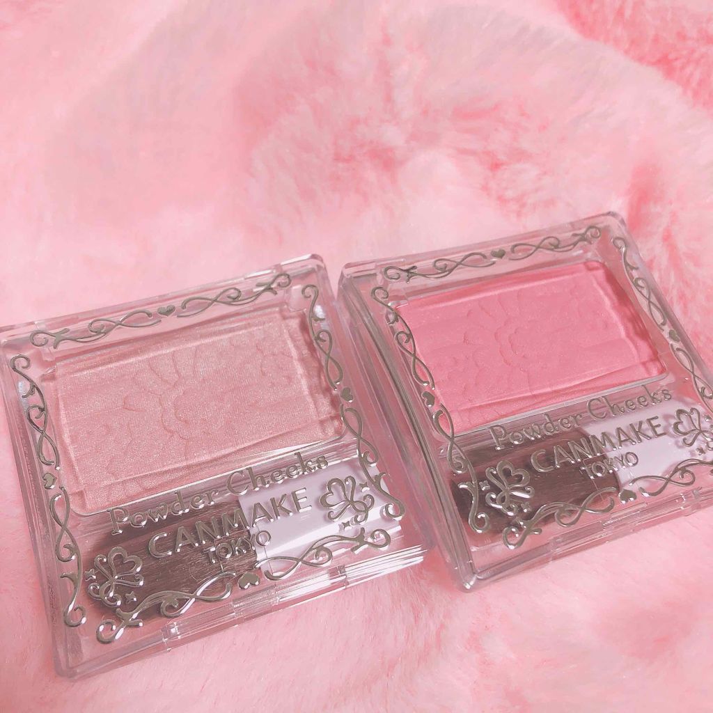 【旧品】パウダーチークス/キャンメイク/パウダーチークを使ったクチコミ（1枚目）