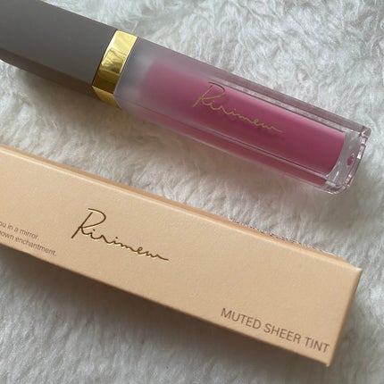 ミューテッドシアーティント/Ririmew/リップティントを使ったクチコミ(7枚目)