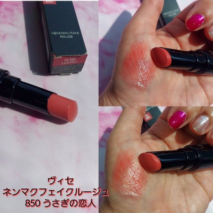 ネンマクフェイク ルージュ/Visée/口紅を使ったクチコミ(2枚目)
