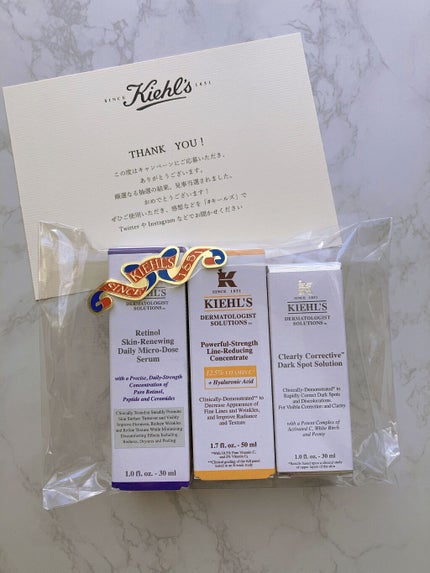 DS ライン コンセントレート 12.5 C/Kiehl's/美容液を使ったクチコミ(2枚目)