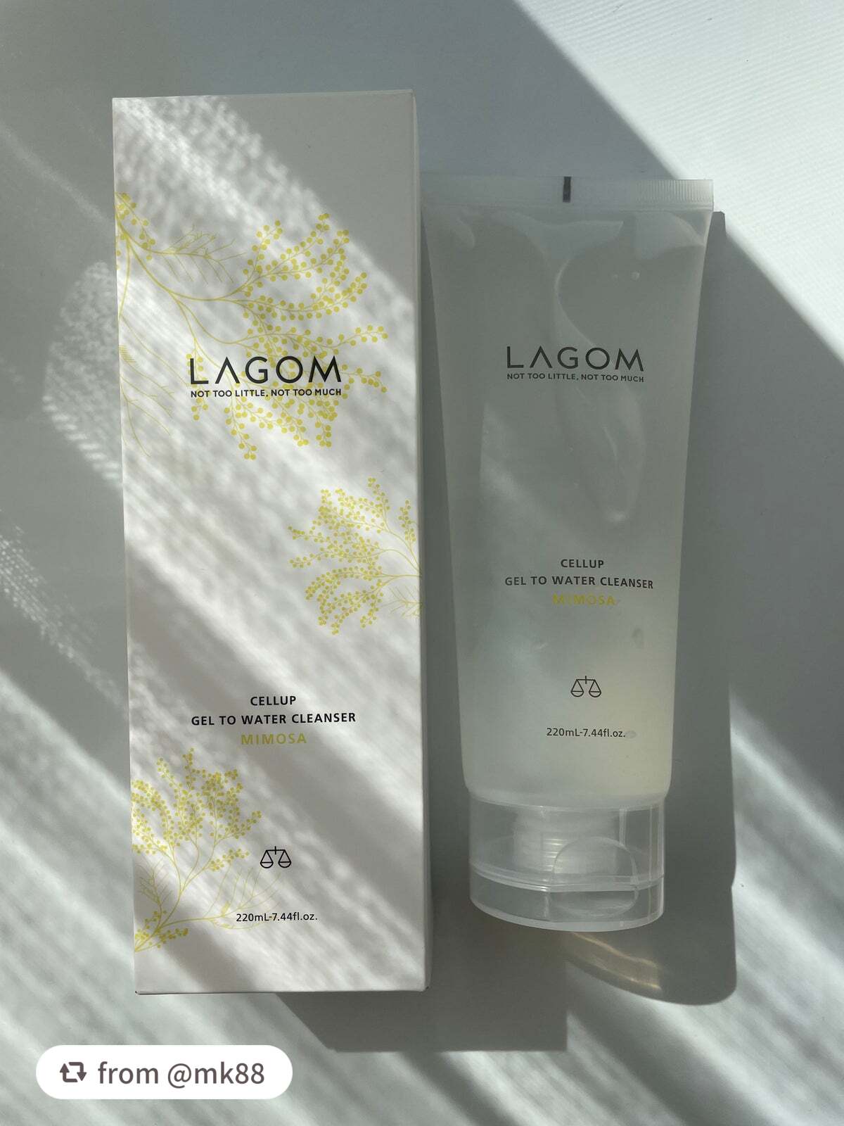 ジェルトゥウォーター クレンザー (MI)/LAGOM /その他洗顔料を使ったクチコミ(3枚目)