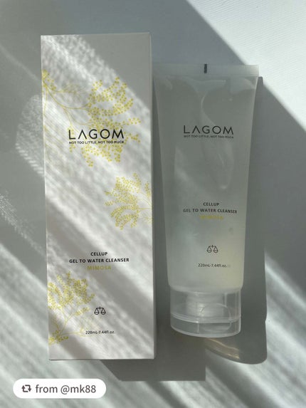 ジェルトゥウォーター クレンザー (MI)/LAGOM /その他洗顔料を使ったクチコミ(3枚目)