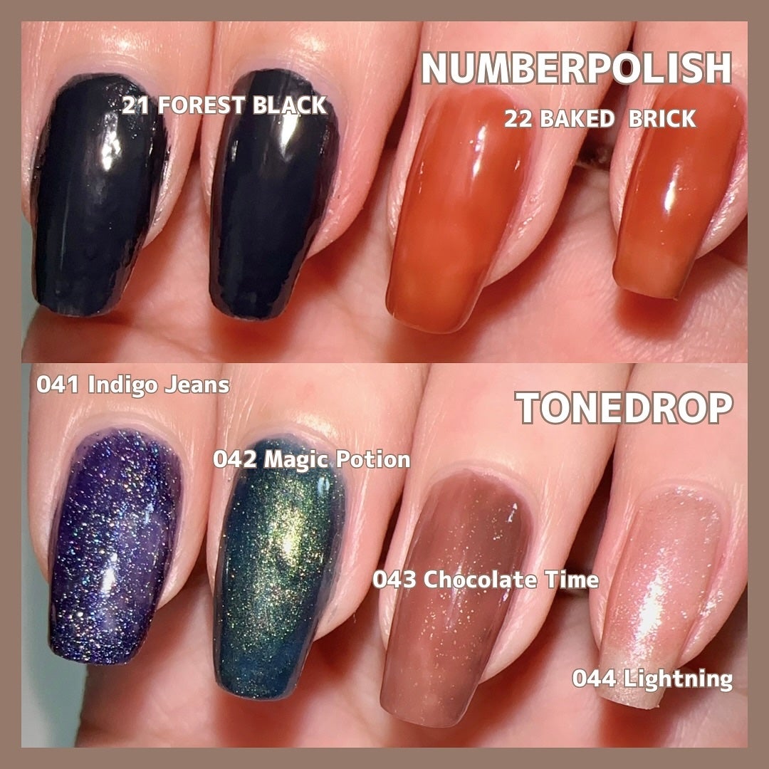 TONE DROP ネイルポリッシュ/D-UP/マニキュアを使ったクチコミ(4枚目)