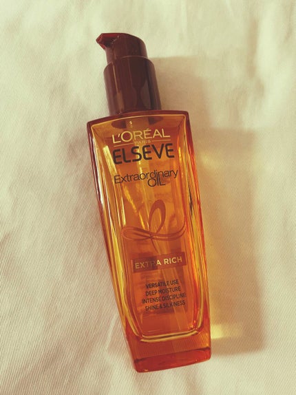 エルセーヴ エクストラオーディナリーオイル エクストラリッチ フィニッシュ/ロレアル パリ/ヘアオイルを使ったクチコミ(1枚目)