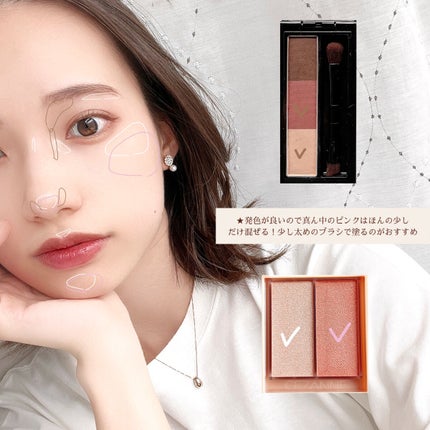 ヴィセ リシェ アイブロウパウダー/Visée/パウダーアイブロウを使ったクチコミ(7枚目)