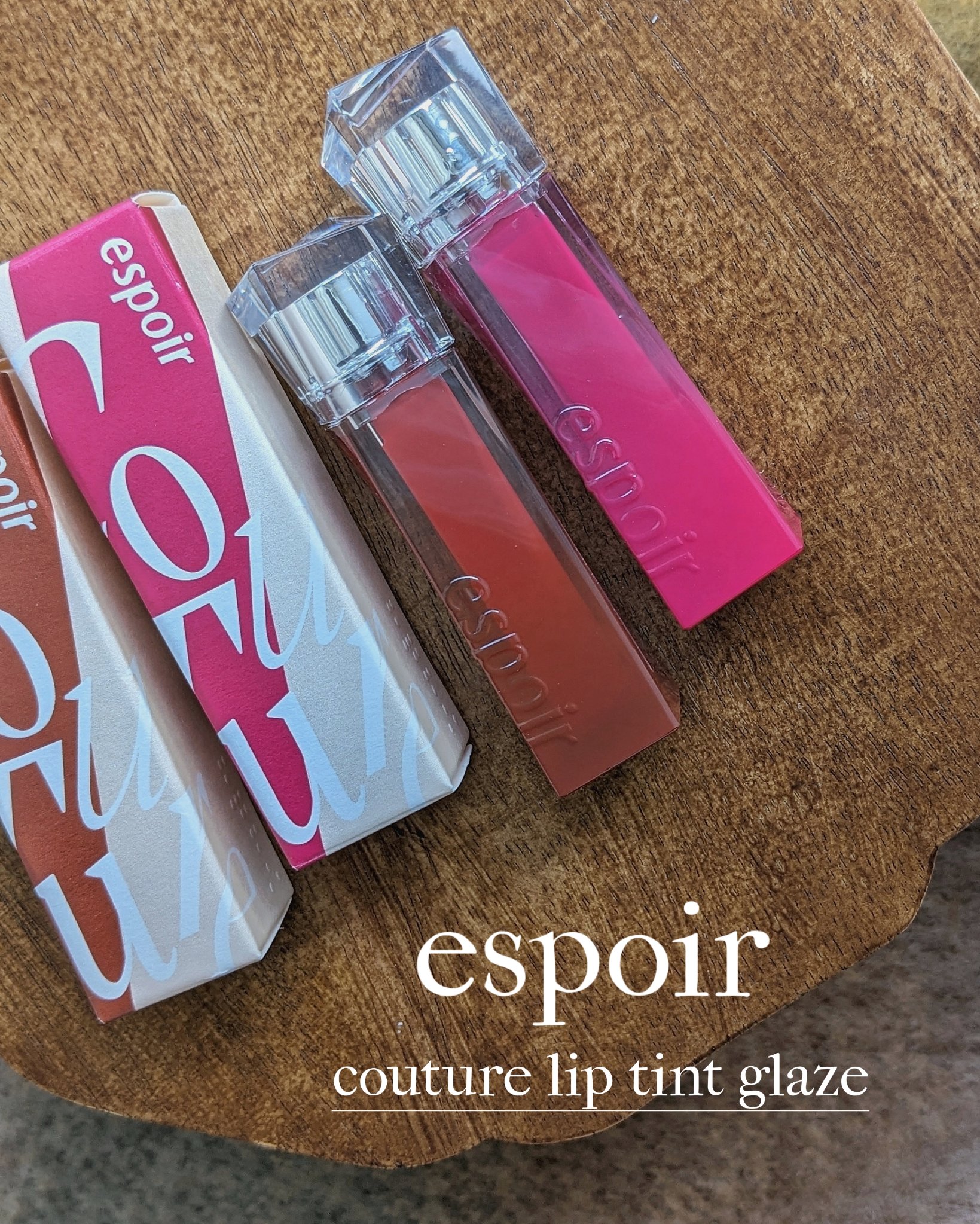 💄espoir💄
LIPSさんのプレゼント企画に当選し、
espoirさまよりクチュールリップティントグレイズ
・ハッシュドチェリー🍒❤
・ブリュレ🍮🤎
をお試しさせていただきました☺️✨

元々メイクアイテムの中でもリップが特に