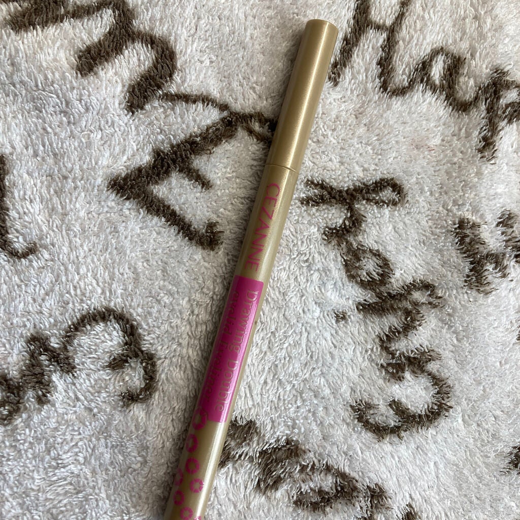 描くふたえアイライナー/CEZANNE/リキッドアイライナーを使ったクチコミ(4枚目)