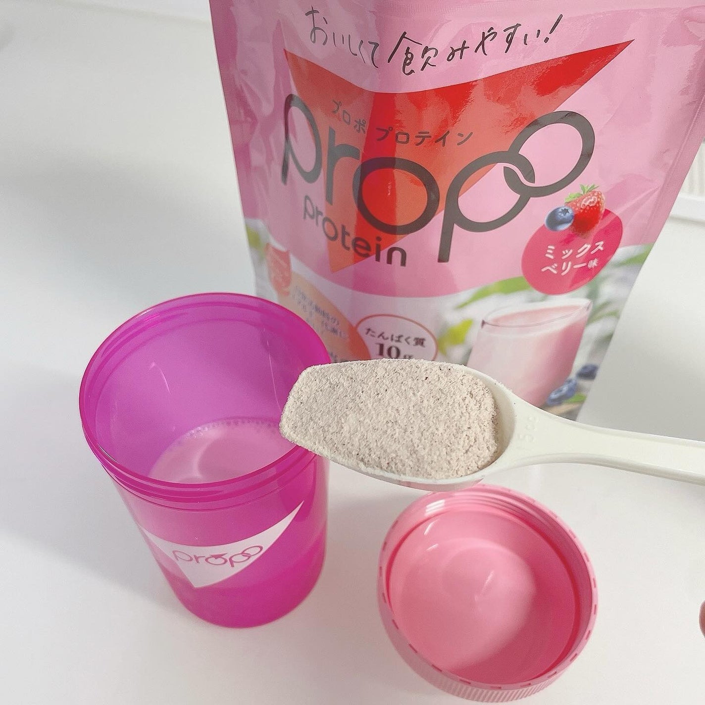 プロポ プロテイン(カフェオレ味)/ロート製薬/その他プロテインを使ったクチコミ(4枚目)