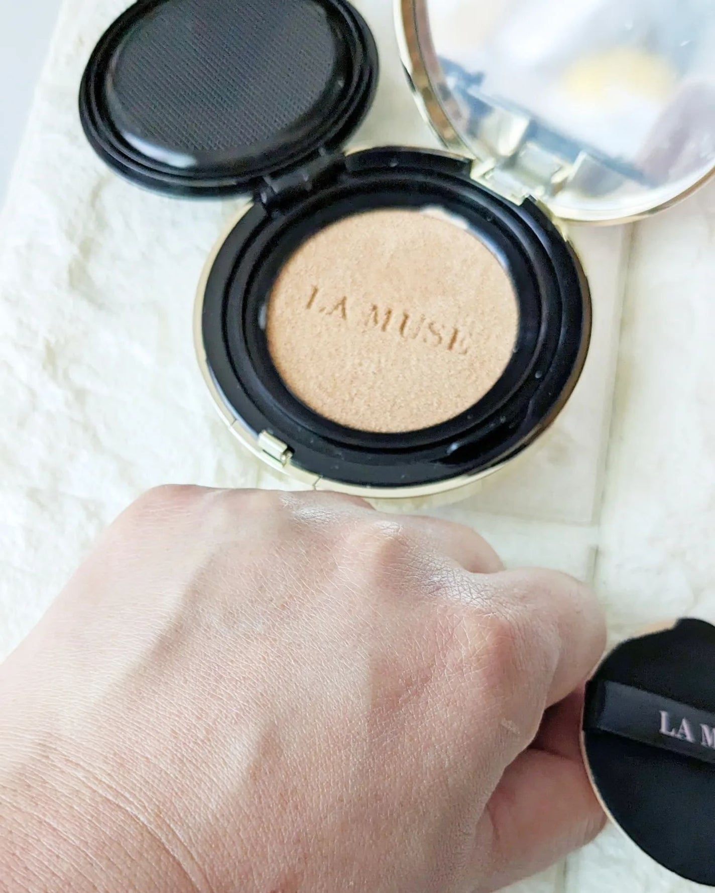 CORRECT CARE COMPLETE CC CUSHION/ラミューズ/クッションファンデーションを使ったクチコミ(6枚目)