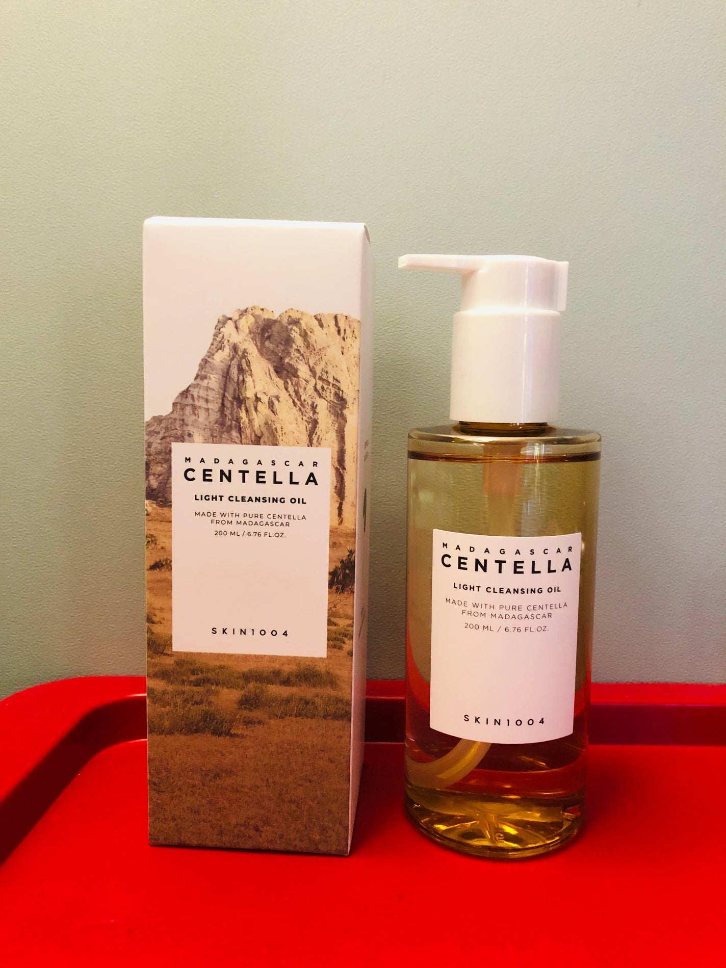 センテラ ライトクレンジングオイル/SKIN1004/オイルクレンジングを使ったクチコミ(1枚目)