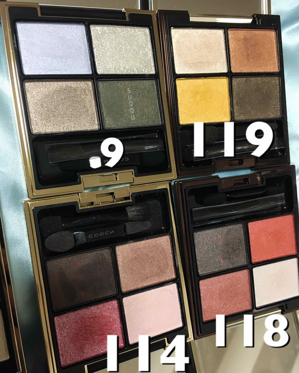 デザイニング カラー アイズ/SUQQU/アイシャドウパレットを使ったクチコミ(4枚目)