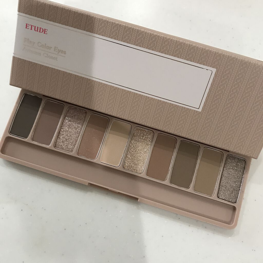 プレイカラー アイシャドウ/ETUDE/アイシャドウパレットを使ったクチコミ（2枚目）
