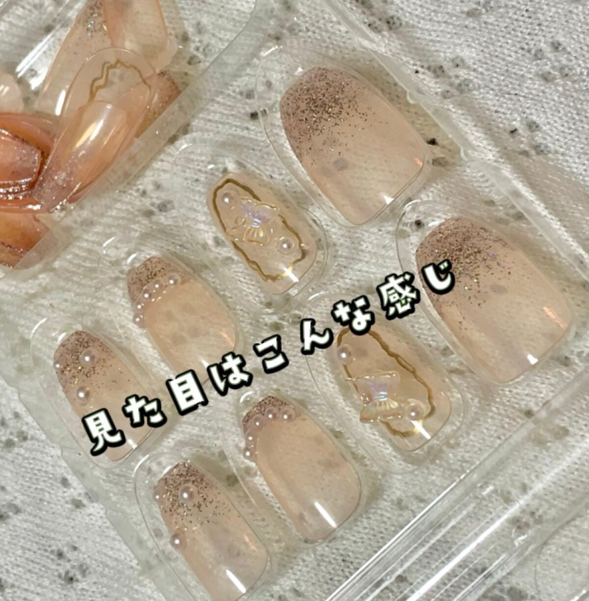 ネイルチップ/SHEIN/ネイルチップ・パーツを使ったクチコミ(2枚目)