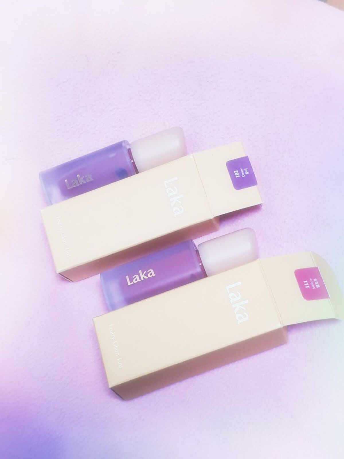 フルーティーグラムティント/Laka/リップティントを使ったクチコミ（1枚目）