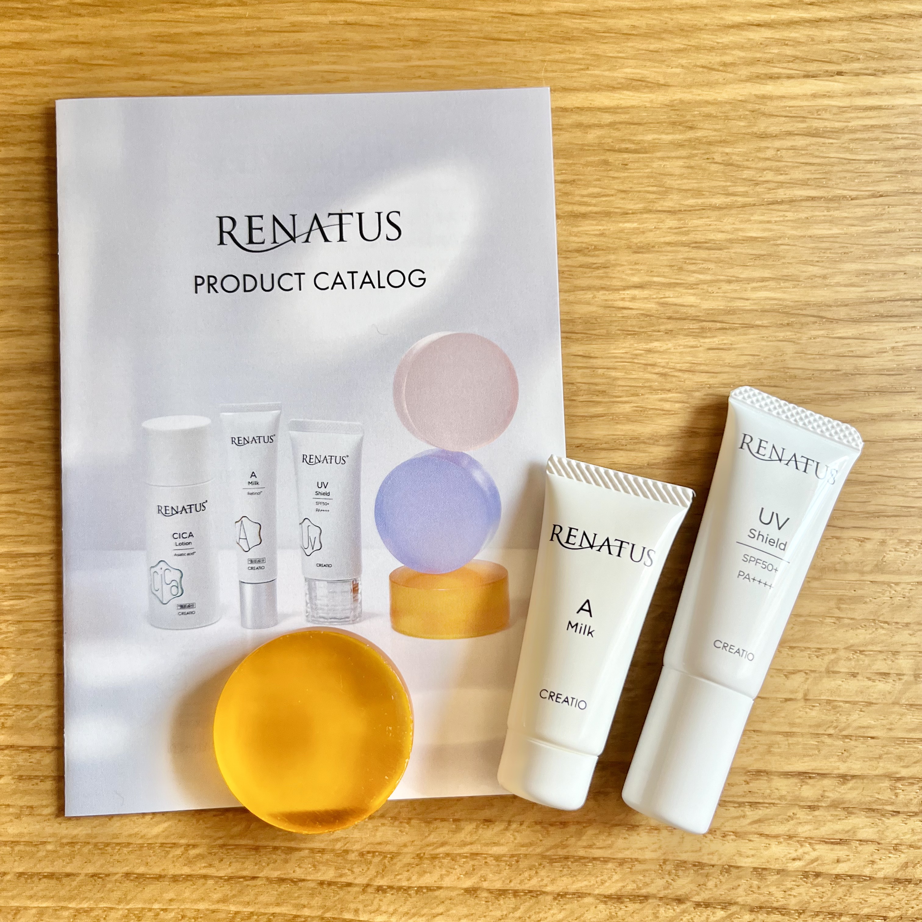 レナトス A ミルク/レナトス/乳液を使ったクチコミ（1枚目）