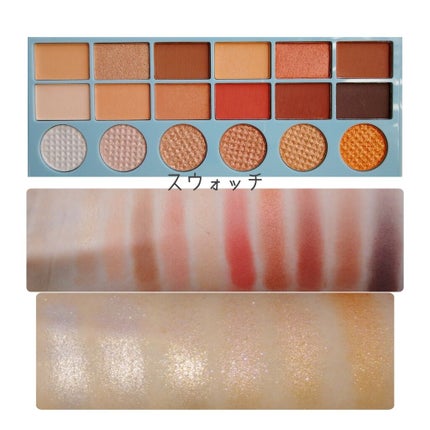 EYE COLOR PALETTE/iLLusie300/アイシャドウパレットを使ったクチコミ(3枚目)