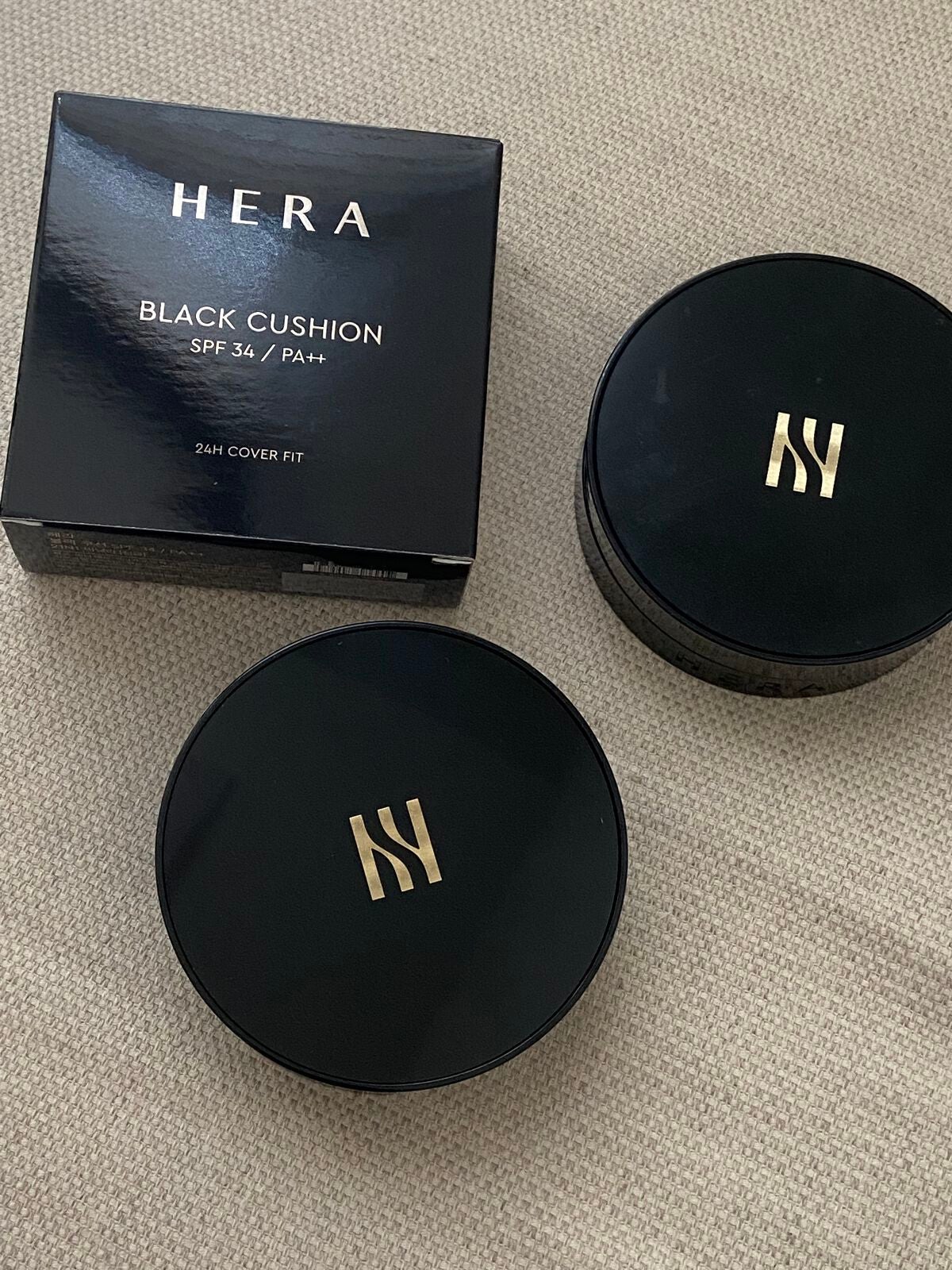 ブラック クッション/HERA/クッションファンデーションを使ったクチコミ(1枚目)