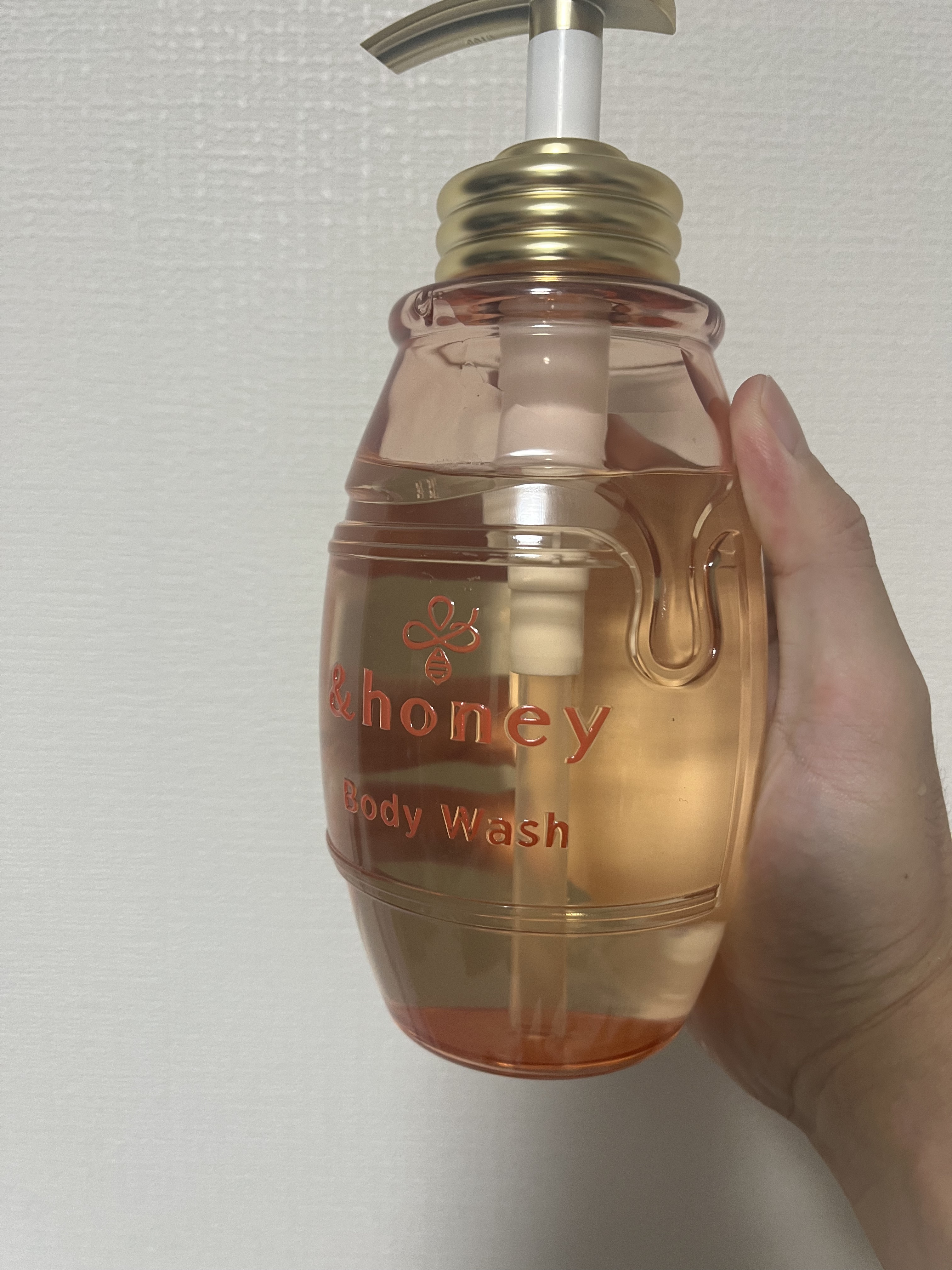 ディープモイスト ジェルボディウォッシュ/&honey/ボディソープを使ったクチコミ（1枚目）