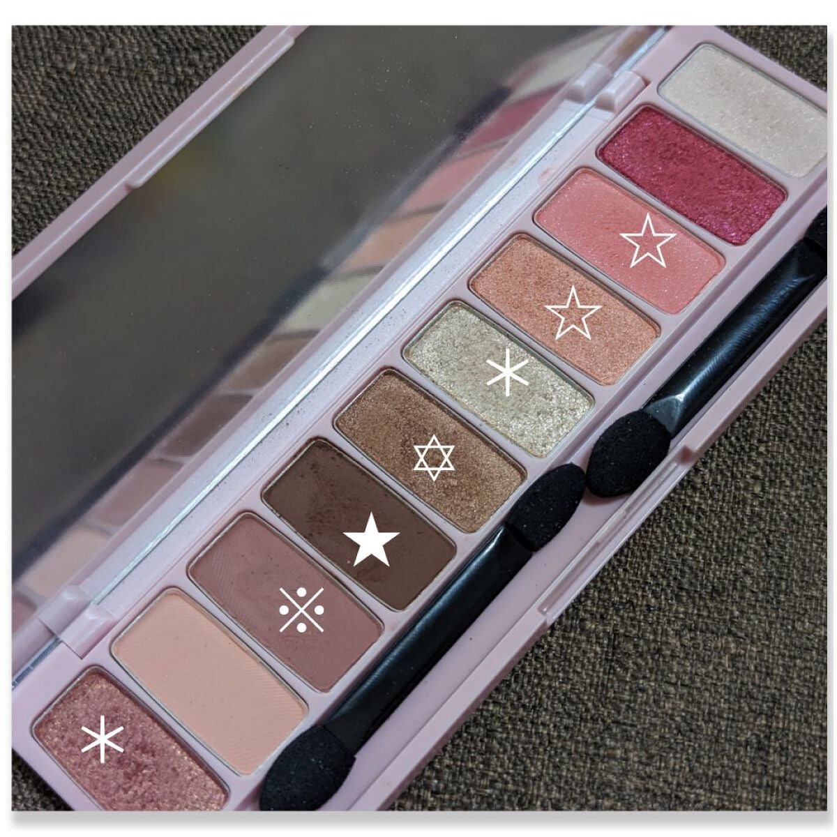 プレイカラー アイシャドウ/ETUDE/アイシャドウパレットを使ったクチコミ(3枚目)