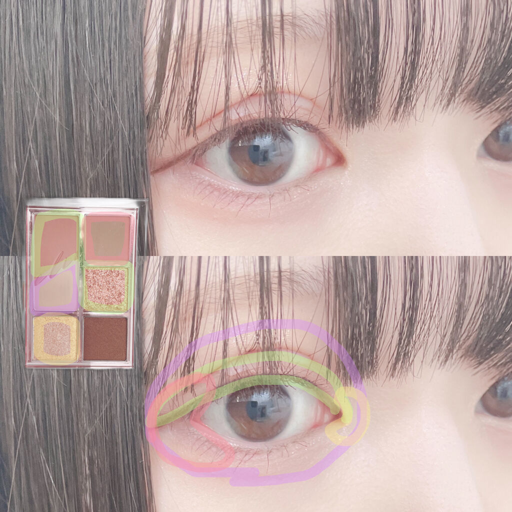 プロ アイパレット ミニ/CLIO/アイシャドウパレットを使ったクチコミ（2枚目）