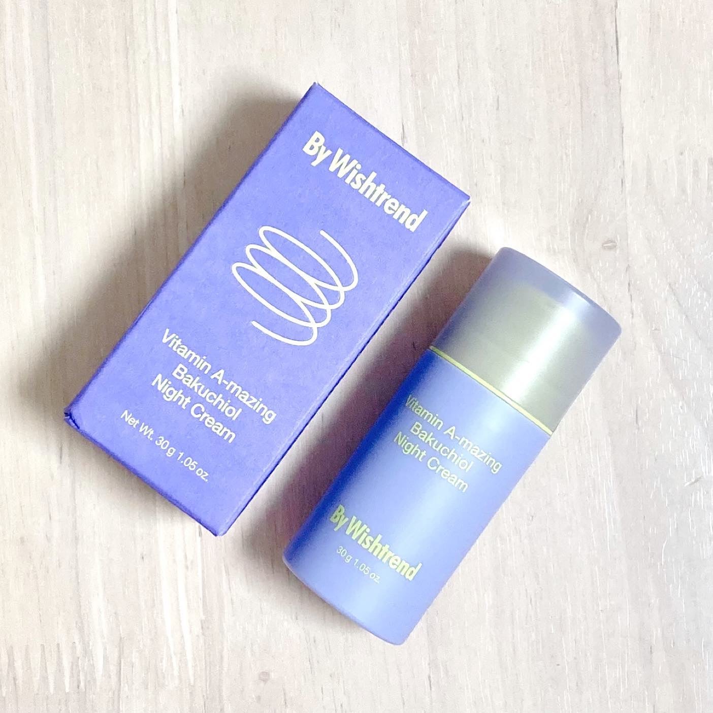 ビタミンA-mazingバクチオールナイトクリーム/By Wishtrend/フェイスクリームを使ったクチコミ(1枚目)