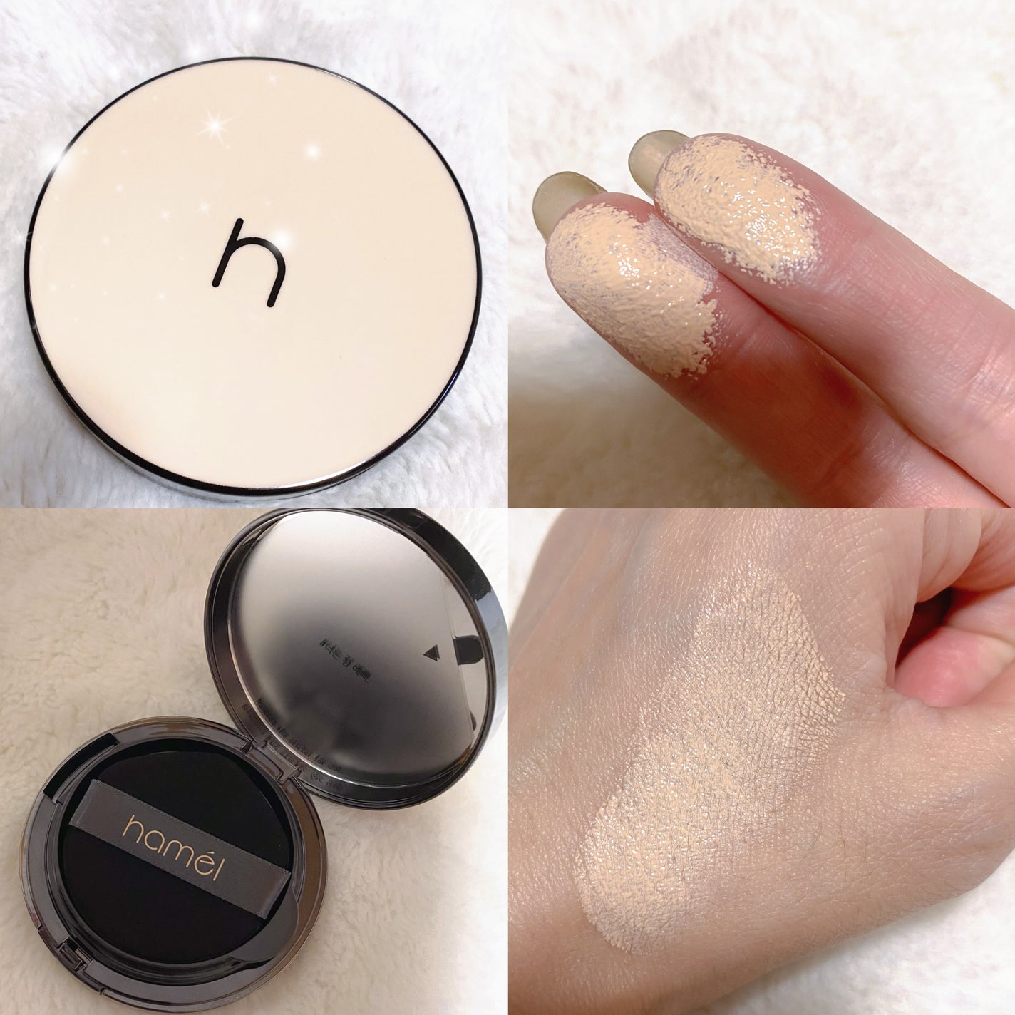 ヴィーガンアクアゼロフィットクッション/HAMEL/クッションファンデーションを使ったクチコミ(2枚目)