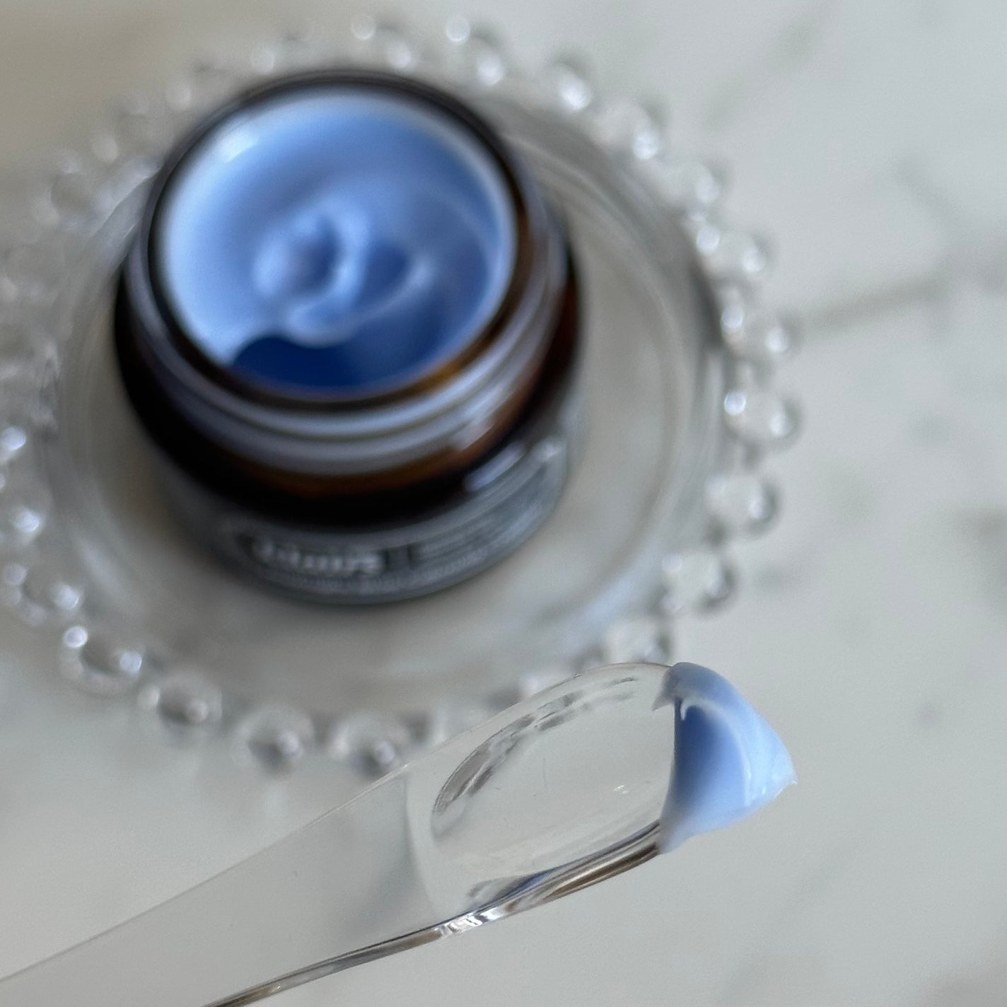 ミッドナイトブルーカーミングクリーム/Klairs/フェイスクリームを使ったクチコミ(3枚目)