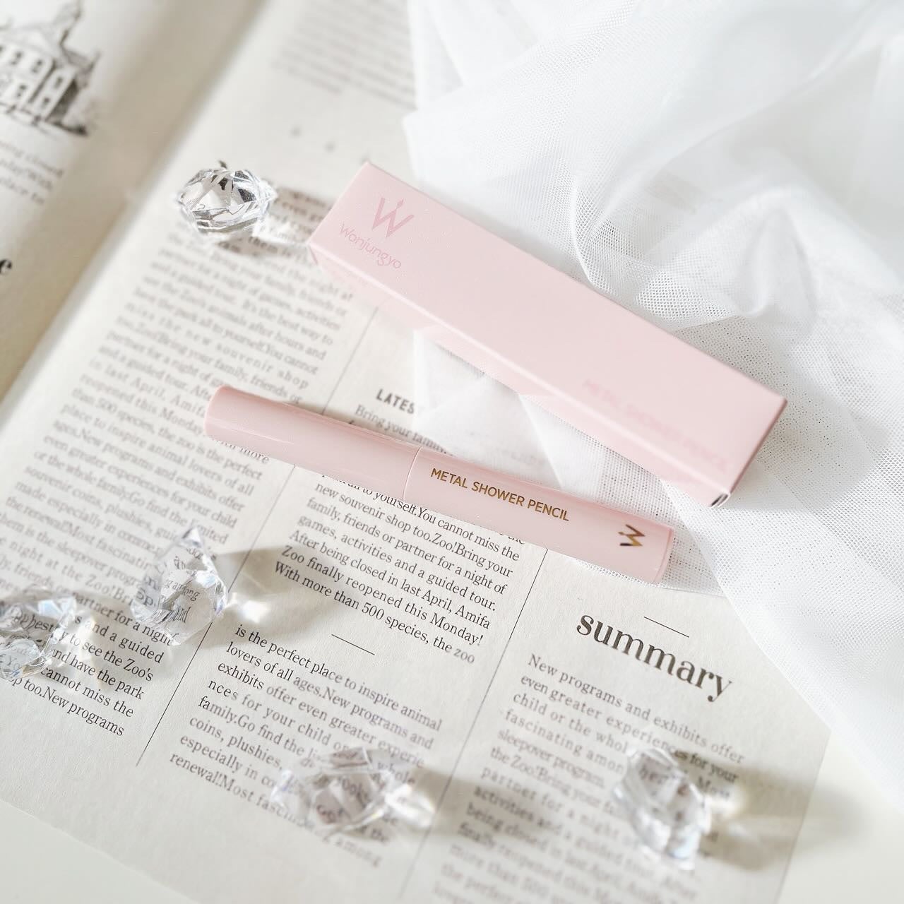 ウォンジョンヨ メタルシャワーペンシル/Wonjungyo/スティックアイシャドウを使ったクチコミ(1枚目)