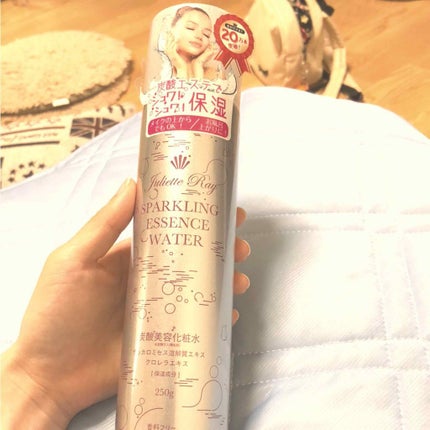 スパークリングエッセンスウォーター/ジュリエットレイ/化粧水を使ったクチコミ(1枚目)