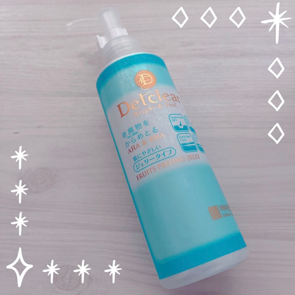 DETクリア ブライト&ピール ピーリングジェリー<無香料タイプ>/Detclear/ピーリングを使ったクチコミ(1枚目)