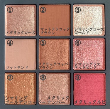 サマーソルスティス アイシャドーパレット/NARS/パウダーアイシャドウを使ったクチコミ（2枚目）