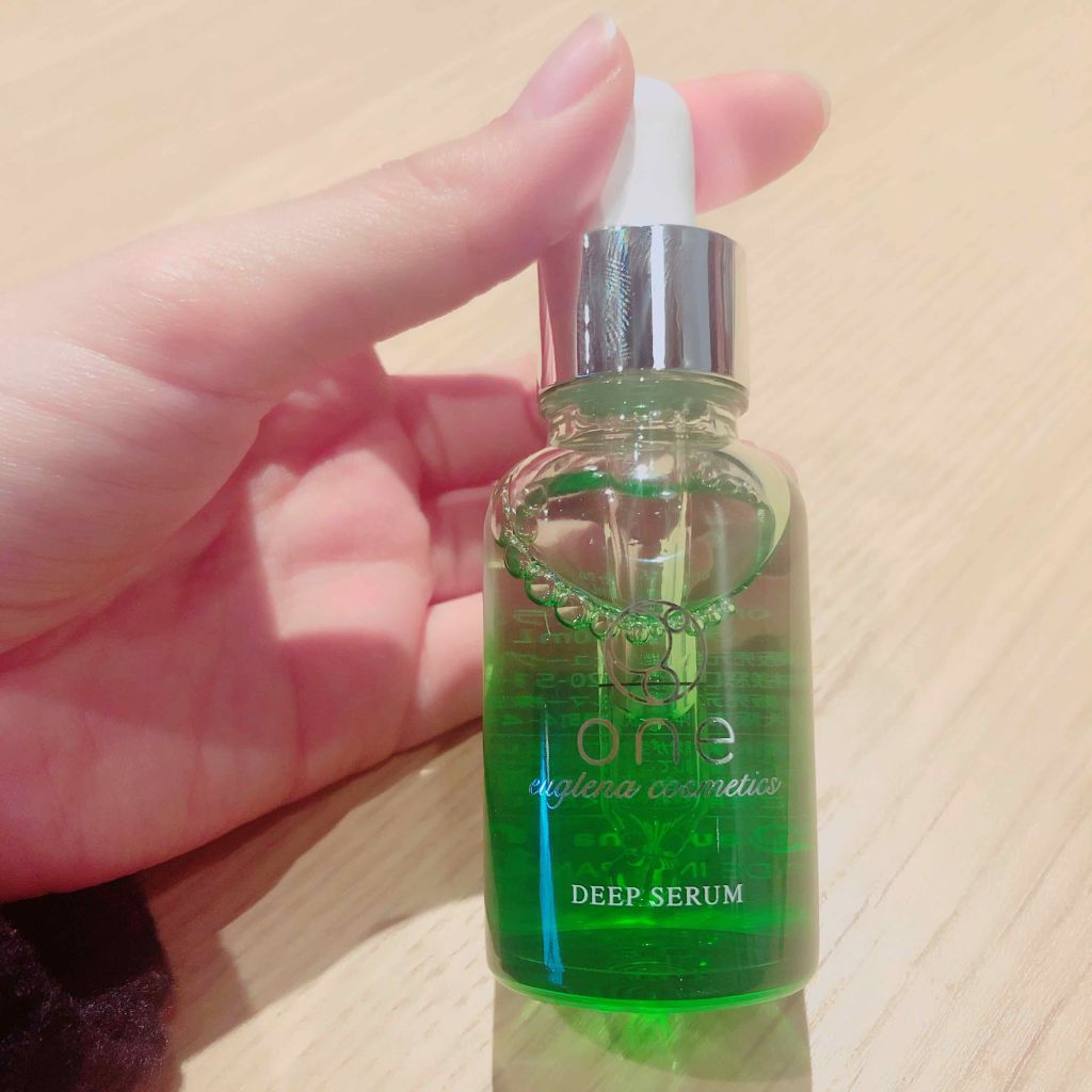 one ディープセラム/ユーグレナ/美容液を使ったクチコミ（1枚目）