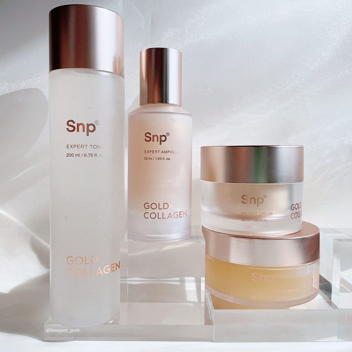 ゴールドコラーゲンエキスパートトナー/SNP/化粧水を使ったクチコミ（1枚目）