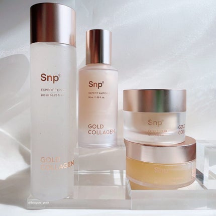ゴールドコラーゲンエキスパートトナー/SNP/化粧水を使ったクチコミ(1枚目)
